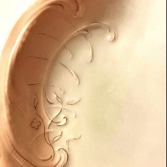 WEIMAR Germany Porcelain Platter Lusterware c1848-1933 Maker Mark - Picture 4 of 10